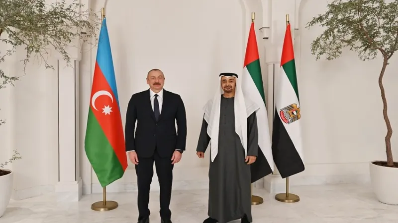 Azərbaycan lideri ilə BƏƏ Prezidenti arasında telefon danışığı olub