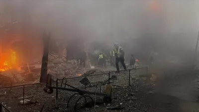 Rusiyanın Çerniqov şəhərinə hücumu: 5 ölü, 6 yaralı
