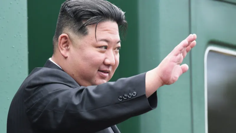 Kim Çen In Putini təbrik etdi