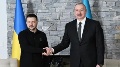 Zelenski İlham Əliyevə zəng etdi