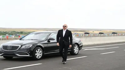 Prezident Əhmədbəyli-Füzuli-Şuşa yolunun açılışında... - Foto