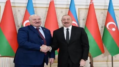 Prezident İlham Əliyev Lukaşenkonu təbrik edib