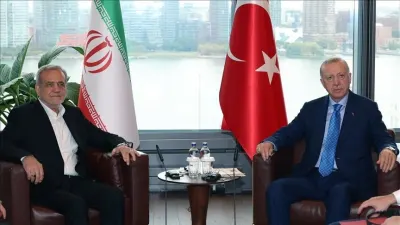 Ərdoğan və Pezeşkian Xankəndidə görüşdü