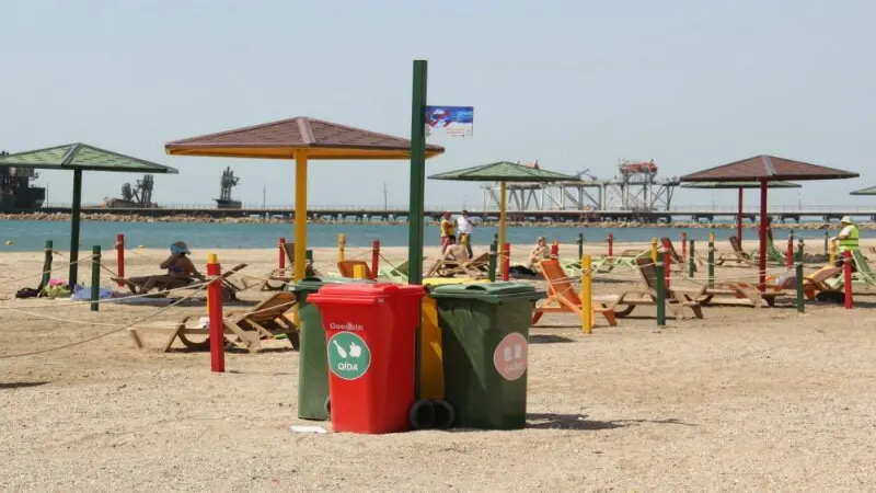 Çimərliklərdə dəniz suyunun temperaturu açıqlandı