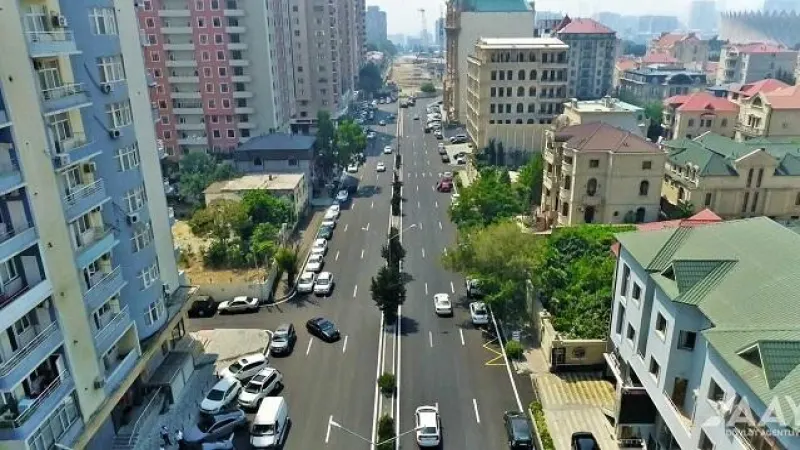 Bakıda bu yolda da hərəkət məhdudlaşdırılır