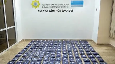 Astara gömrüyündə əməliyyat: 103 kilo narkotik...