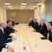 İlham Əliyev Kopenhagendə Fransa Prezidenti ilə görüşdü