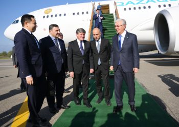 Kasım-Jomart Tokayev Azərbaycana səfərə gəldi