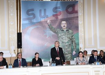 Bakı Şəhər İcra Hakimiyyətində şəhid ailələri ilə görüş keçirilib