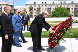 Misir Senatının sədri Zəfər parkını ziyarət edib