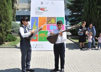 Uşaq İncəsənət Festivalı Mingəçevirdə – Fotolar