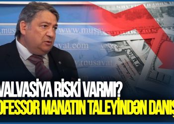 Devalvasiya riski varmı? – Professor manatın taleyindən danışdı – VİDEO