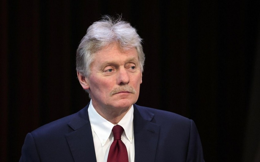 Peskov: Kreml Trampın Ukrayna məsələsinə yanaşmasını balanslı hesab edir