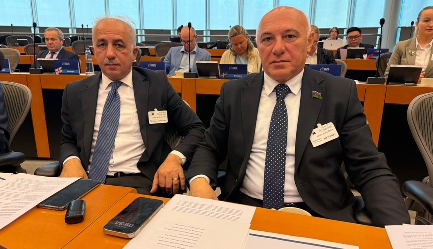 Brüsseldə MÜHÜM FORUM - AMİP sülh müqaviləsi ilə bağlı məlumat təqdim etdi FOTO