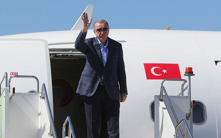 Ərdoğan​​​​​​​ sabah Azərbaycana səfərə gəlir