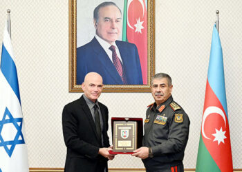 Zakir Həsənov İsrail nümayəndə heyətini qəbul etdi