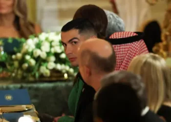 Ronaldo Trampla şam yeməyində – Video