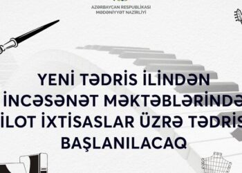 İncəsənət məktəblərində pilot ixtisaslar üzrə tədris başlanacaq