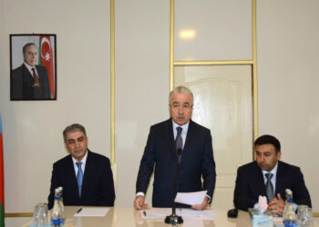 Göyçayın yeni icra başçısı kollektivə təqdim olunub