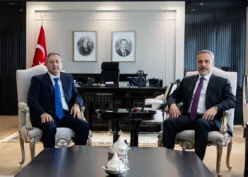 Hakan Fidan Xələf Xələfovu qəbul edib