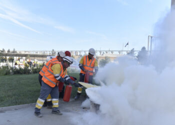 FHN-in Bakı Regional Mərkəzi mülki müdafiə məşqləri keçirib – FOTO