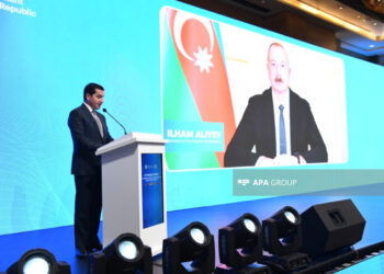 Prezident İlham Əliyevin D-8 Media Forumunun iştirakçılarına müraciəti oxunub