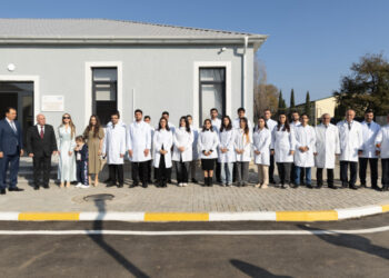 Leyla Əliyeva və Alena Əliyeva Lənkəran Dövlət Universitetinin nəzdində yaradılmış Baytarlıq Klinikası ilə tanış olublar – FOTO