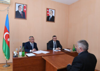 Biləsuvarda keçmiş məcburi köçkünlərin müraciətləri dinlənilib