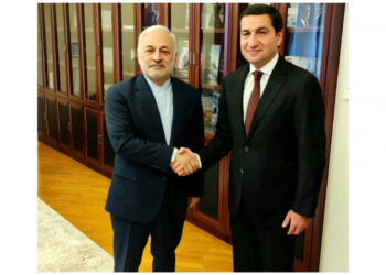 Hikmət Hacıyev İran XİN rəhbərinin müavini ilə regional məsələləri müzakirə edib