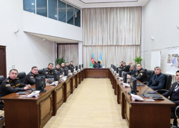 FHN Naxçıvanda komanda-qərargah təlimi keçirib