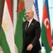Prezident İlham Əliyev Daşkənddəki Konqres Mərkəzinə gəlib