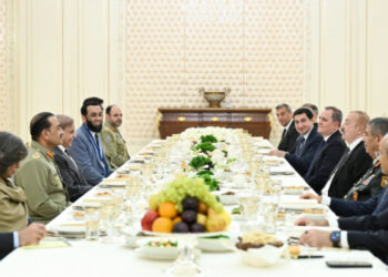 Prezident İlham Əliyev və Pakistanın Baş naziri birgə nahar ediblər