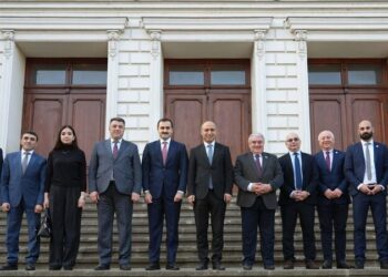 Emin Əmrullayev Gürcüstanın aparıcı ali təhsil müəssisələrinə səfər etdi – FOTO