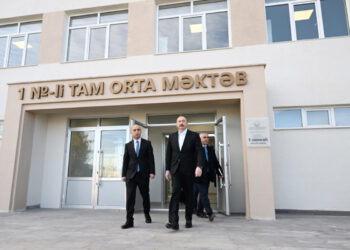 Kərkicahan qəsəbə 1 nömrəli tam orta məktəbin binası əsaslı təmirdən sonra istifadəyə verilib