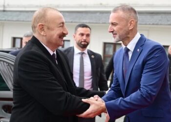 İlham Əliyev Slovakiya Milli Şurasının sədri ilə görüşdü