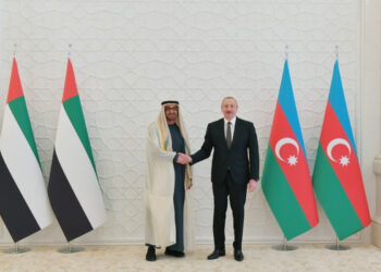Prezident İlham Əliyev Məhəmməd bin Zayed Al Nəhyana təbrik ünvanlayıb