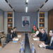 Ceyhun Bayramov diplomatik fəaliyyətinin başa çatması ilə əlaqədar Vladanka Andreyeva ilə görüşüb
