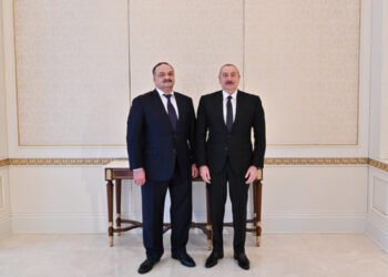 Dağıstanın rəhbəri Prezident İlham Əliyevi təbrik edib