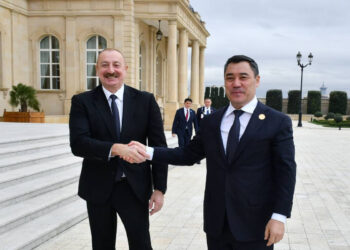 Sadır Japarov Prezident İlham Əliyevi təbrik edib