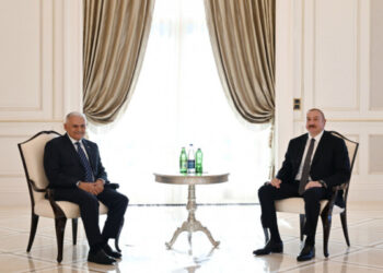 Binəli Yıldırım Azərbaycan Prezidentinə təbrik ünvanlayıb