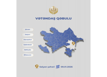 Ədliyyə naziri Salyan şəhərində vətəndaşları qəbul edəcək