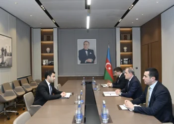 Ceyhun Bayramov Beynəlxalq Mülki Müdafiə Təşkilatının baş katibini qəbul edib