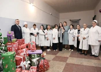 Leyla Əliyeva Səhiyyə Nazirliyi 5 saylı Uşaq Vərəm Sanatoriyasını ziyarət edib