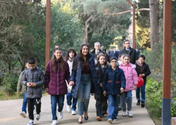 Leyla Əliyeva Mərkəzi Nəbatat bağında uşaqlar üçün təşkil olunan tədbirdə iştirak edib