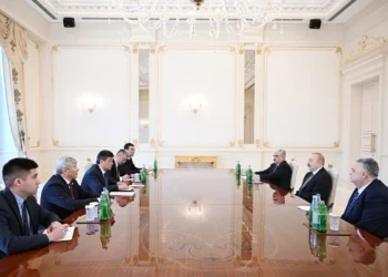 Prezident İlham Əliyev Qırğızıstan nümayəndə heyətini qəbul edib
