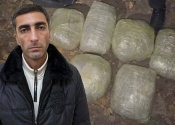 Nəsimi rayonunda narkokuryerdən 13 kiloqram marixuana aşkarlandı