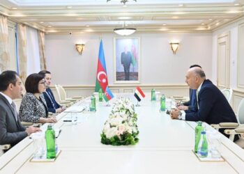 Sahibə Qafarova Misirin ölkəmizdəki səfiri ilə görüşüb – FOTO