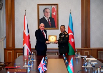 Britaniya müdafiə naziri Bakıda bir sıra görüşlər keçirib