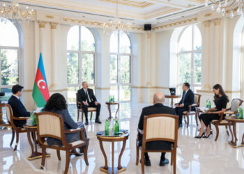 Prezident İlham Əliyev yerli televiziya kanallarına müsahibə verib
