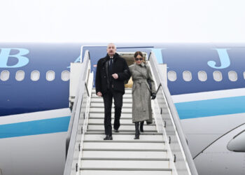 Prezident və xanımı İsveçrəyə getdi